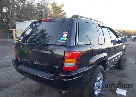 2004 Jeep Grand Cherokee Limited from USA, damaged, VIN 1J4GW58S54C118916